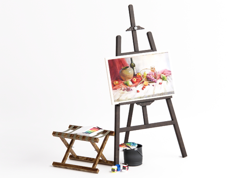 Modern easel