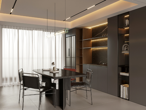 Minimalist Italian DiningRoom