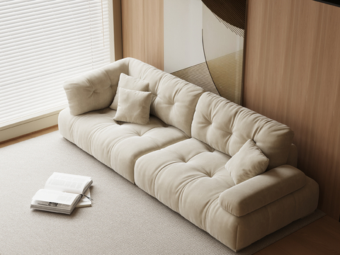 Modern double sofa