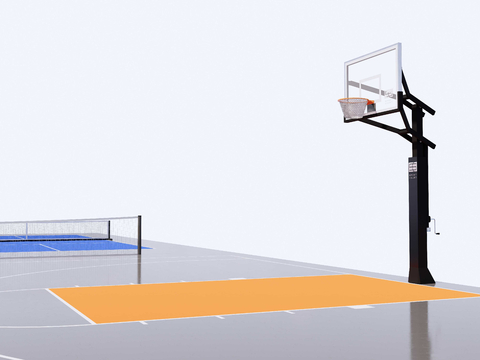 badminton basketball court