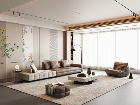 Italian Affordable Luxury Style Living Room