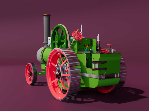 Steam Style Locomotive Classical Locomotive