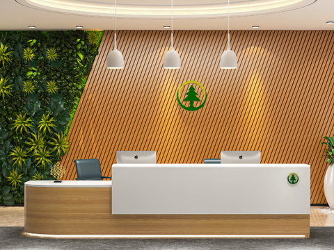 Modern Office Front Desk