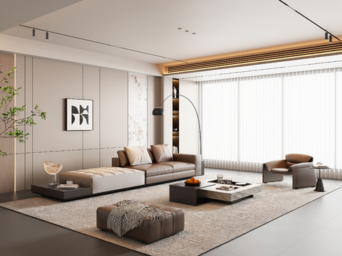 Italian Affordable Luxury Style Living Room