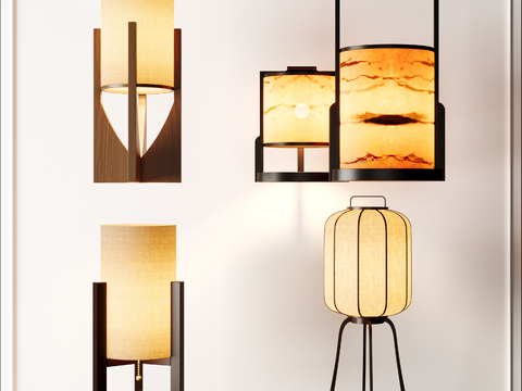 Neo-Chinese Style Table Lamp