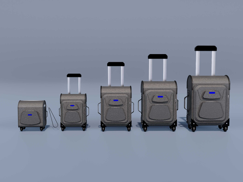 Suitcase boarding box luggage