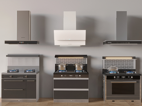 Smoke machine, stove, integrated stove, range hood