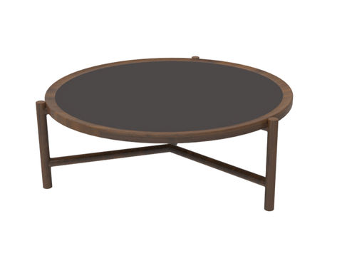 Chinese solid wood round table