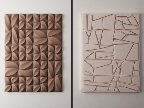 Modern wall ornaments