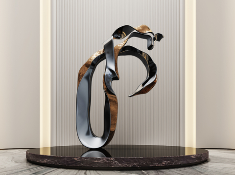 modern abstract sculpture