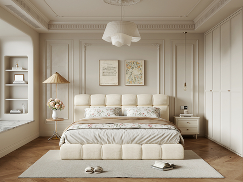 French Cream Style Bedroom Master Bedroom