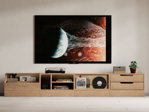 Log Style TV cabinet