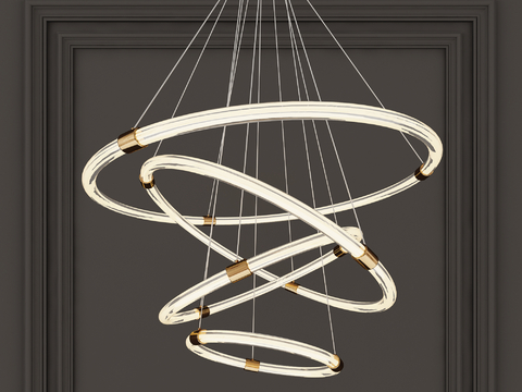 Modern ring chandelier