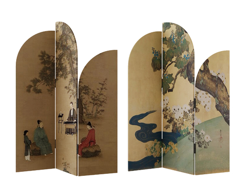 New Chinese Folding Screen