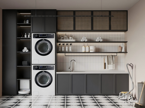 Modern Laundry Room