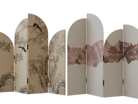 New Chinese Folding Screen