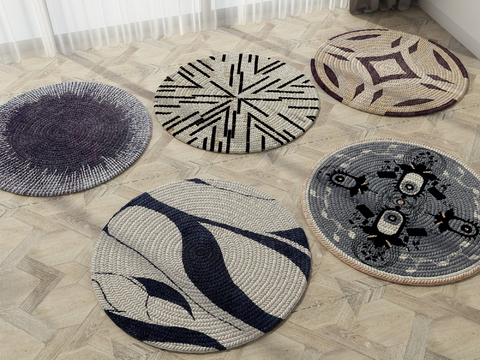 Modern Round Carpet