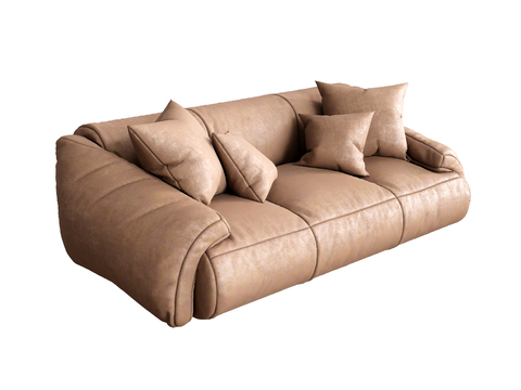 Modern Multiplayer Sofa Double Sofa