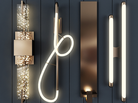 Affordable Luxury Style Wind Wall Lamp