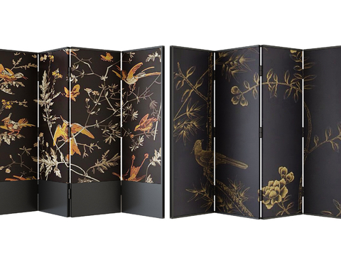 New Chinese Folding Screen