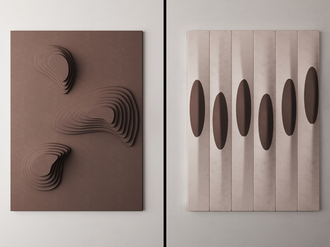 Modern wall ornaments