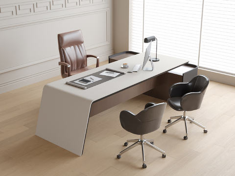 Modern Boss Office Desk and Chair Class Desk and Chair