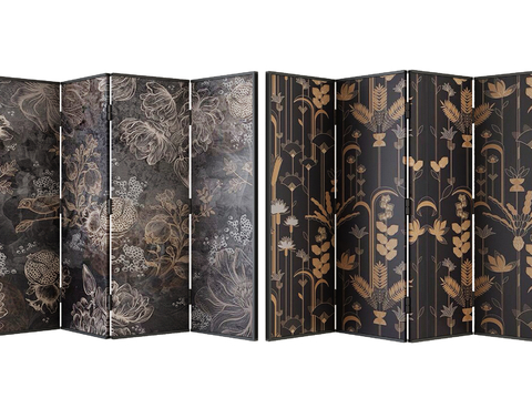 New Chinese Folding Screen