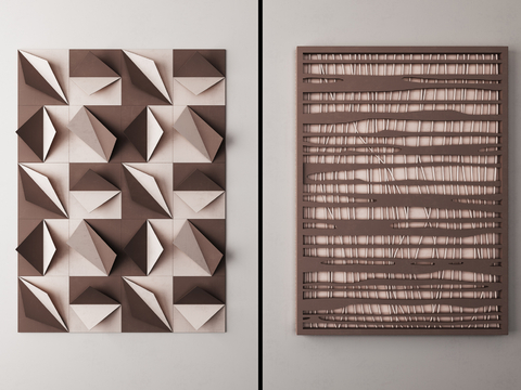 Modern wall ornaments