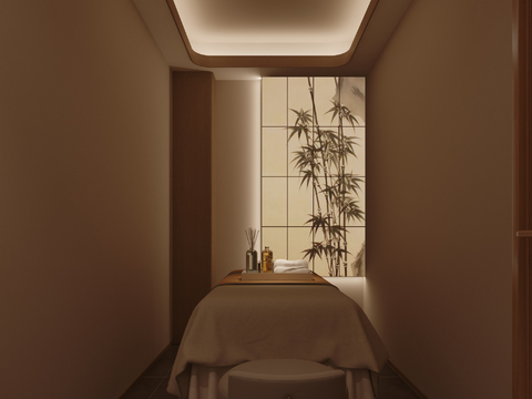 New Chinese Beauty Salon Physiotherapy Room Massage Room