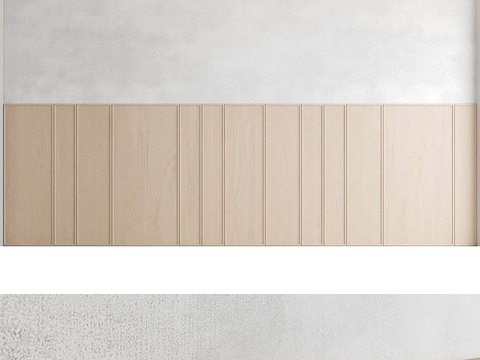 Wood veneer shaped wallboard decorative wallboard