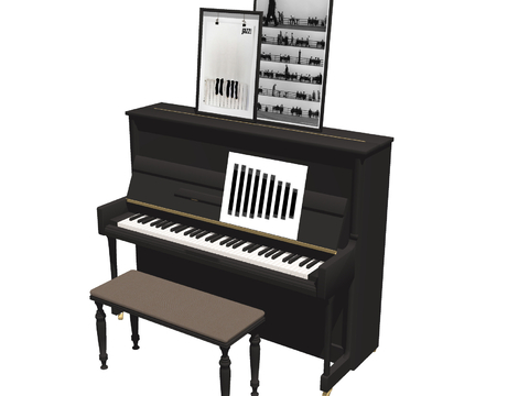 Modern Piano Music Equipment Free