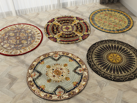 European Round Carpet