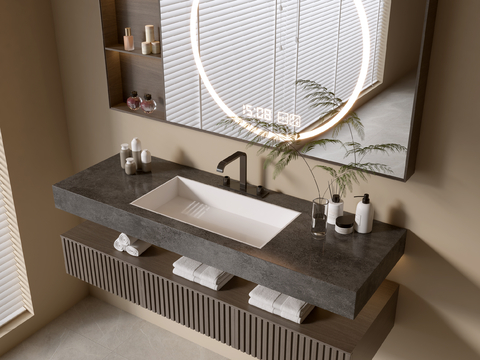 Modern Bathroom Cabinet Bathroom Basin