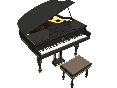 Modern Piano Music Equipment