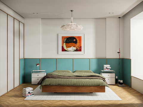 Mid-century Style Bedroom