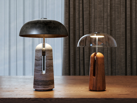 Mid-century Style Table Lamp