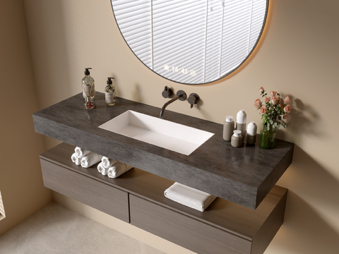 Modern Bathroom Cabinet Bathroom Basin