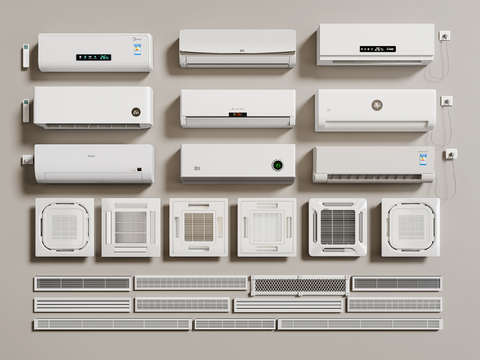 Air conditioning wall-mounted air conditioning central air conditioning outlet