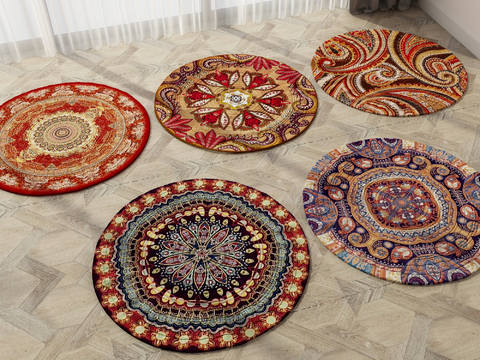 European Round Carpet