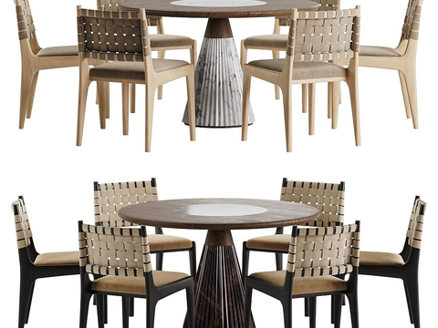 Modern Dining Table and Chair