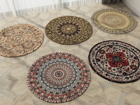 European Round Carpet