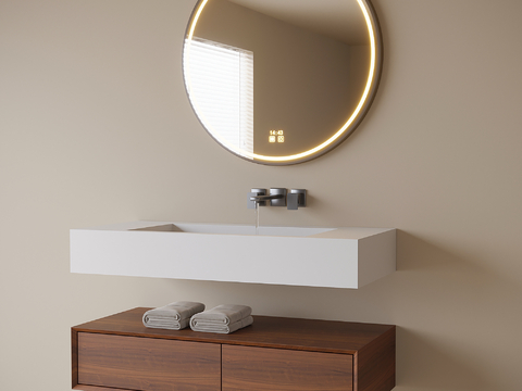 Modern Bathroom Cabinet Washstand Bathroom Cabinet Mirror