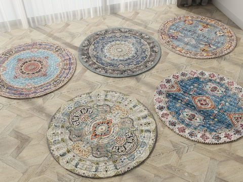 European Round Carpet