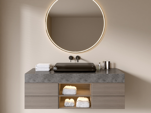 Modern Bathroom Cabinet Bathroom Basin