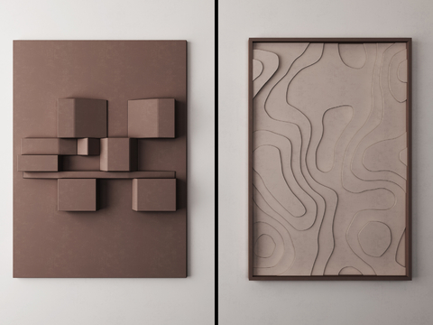 Modern wall ornaments