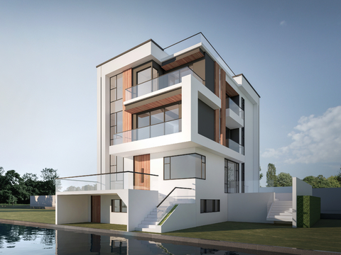 Modern single-family villa