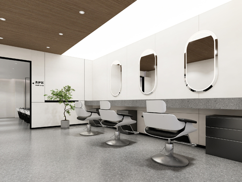 Modern Barber Shop Hairdressing Shop