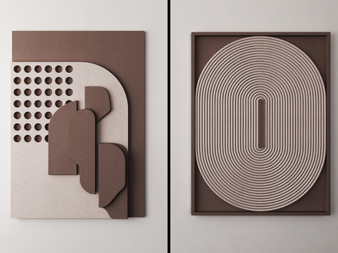 Modern wall ornaments