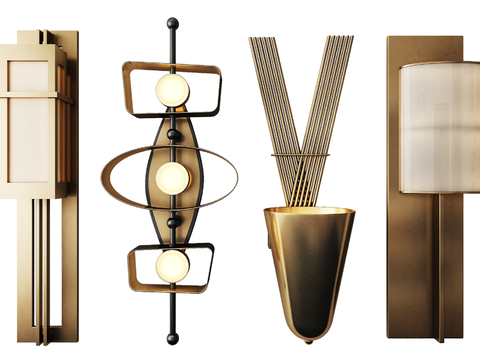 Affordable Luxury Style Wind Wall Lamp