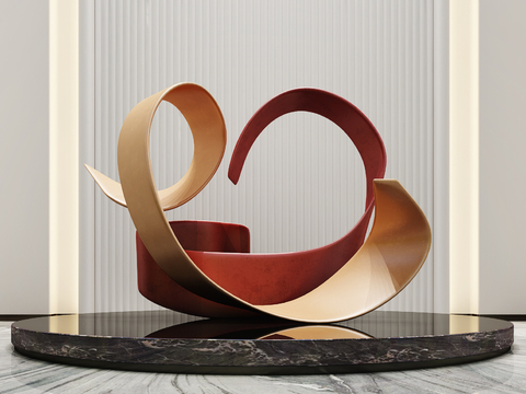 Modern Lobby Sculpture Sculpture Ornaments